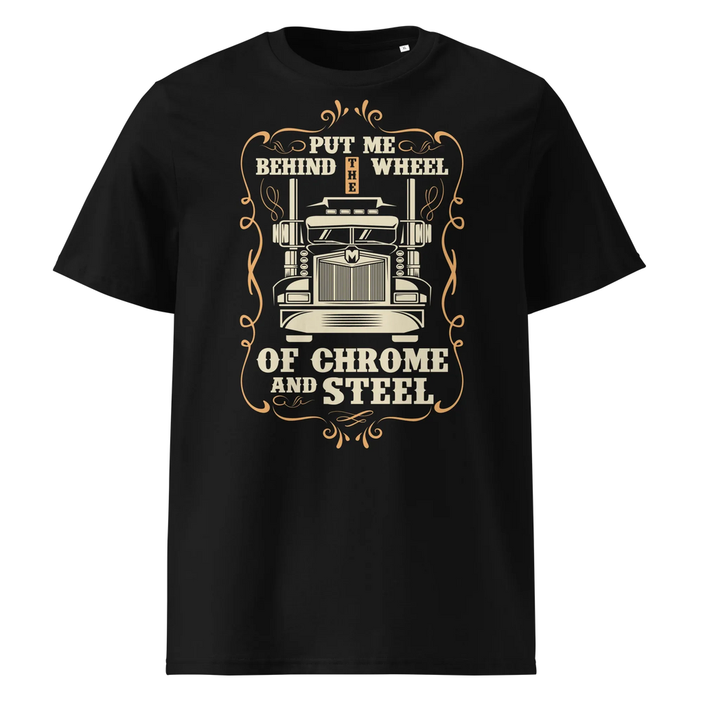 BEHIND THE WHEEL unisex t-shirt - - - Printoo Shop