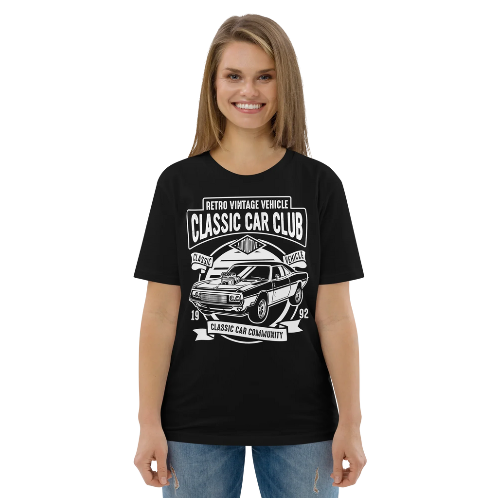 CLASSIC CAR CLUB unisex t-shirt - - - Printoo Shop