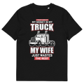 MY TRUCK & MY WIFE unisex t-shirt - - Cars & Trucks t-shirts - Printoo Shop