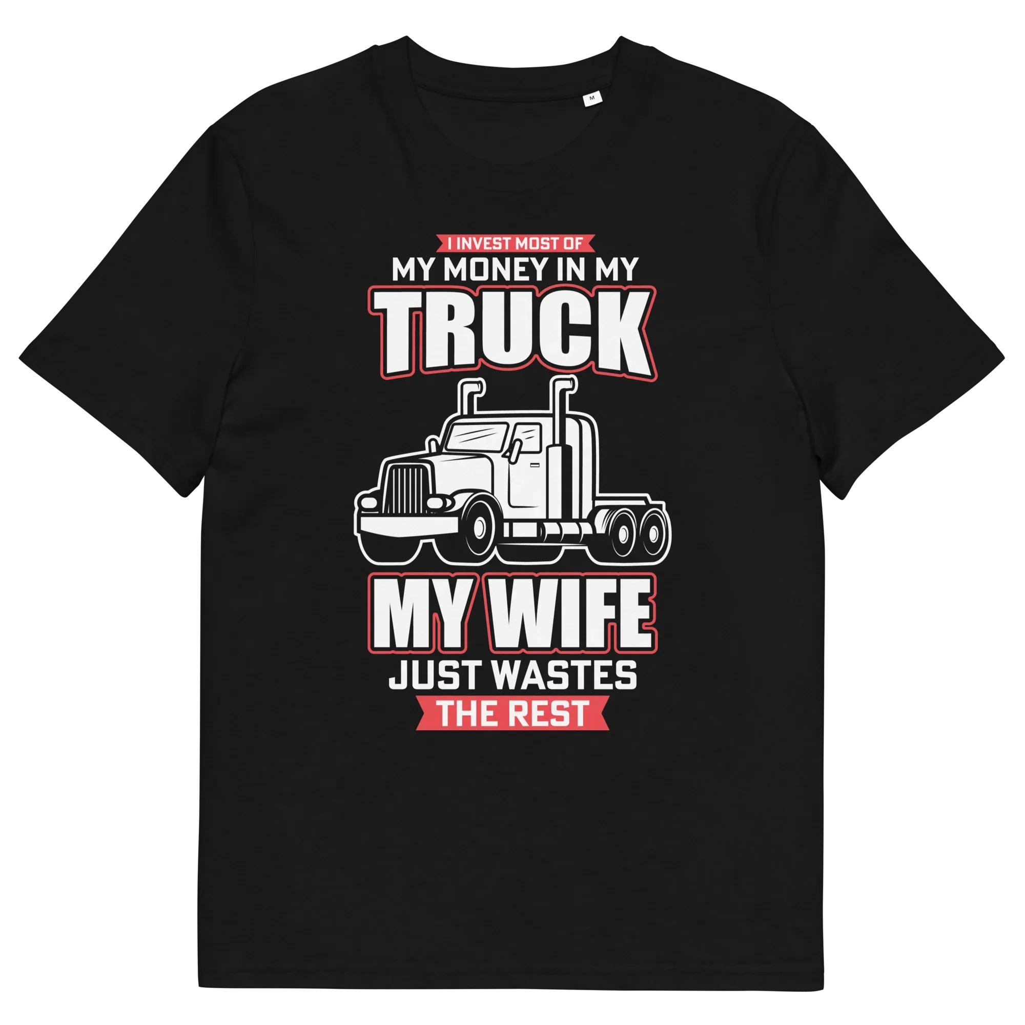MY TRUCK & MY WIFE unisex t-shirt - - Cars & Trucks t-shirts - Printoo Shop
