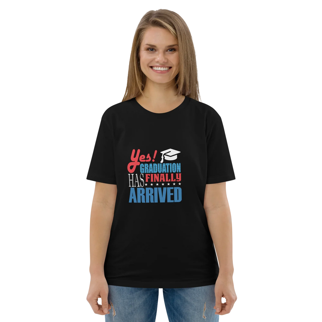 FINALLY GRADUATED unisex t-shirt - - Graduation shirts - Printoo Shop