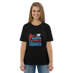 FINALLY GRADUATED unisex t-shirt - - Graduation shirts - Printoo Shop