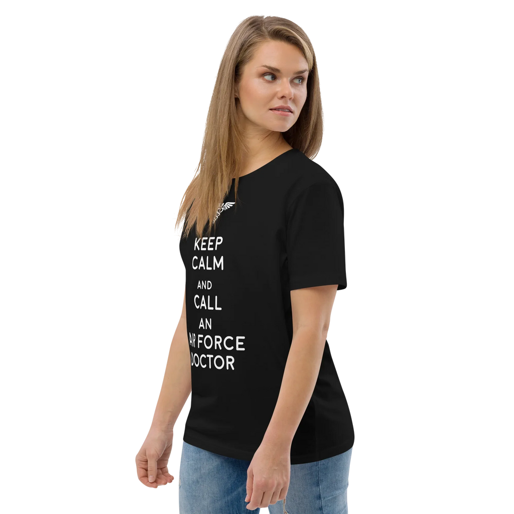 AIR FORCE DOCTOR unisex t-shirt - Printoo Shop - - Doctor, t-shirt, unisex, Unisex Organic Cotton T-Shirt | Stanley/Stella STTU169