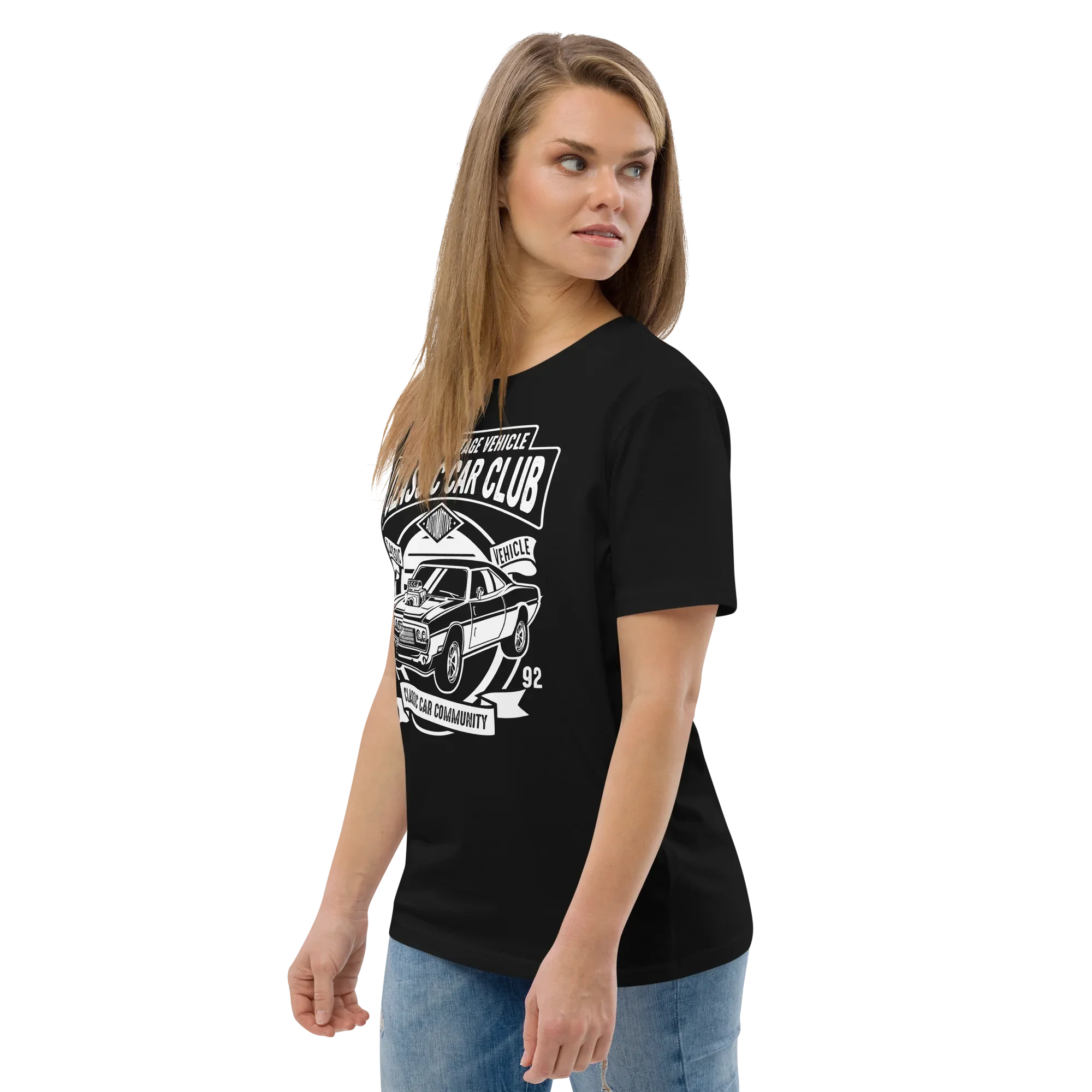 CLASSIC CAR CLUB unisex t-shirt - - - Printoo Shop