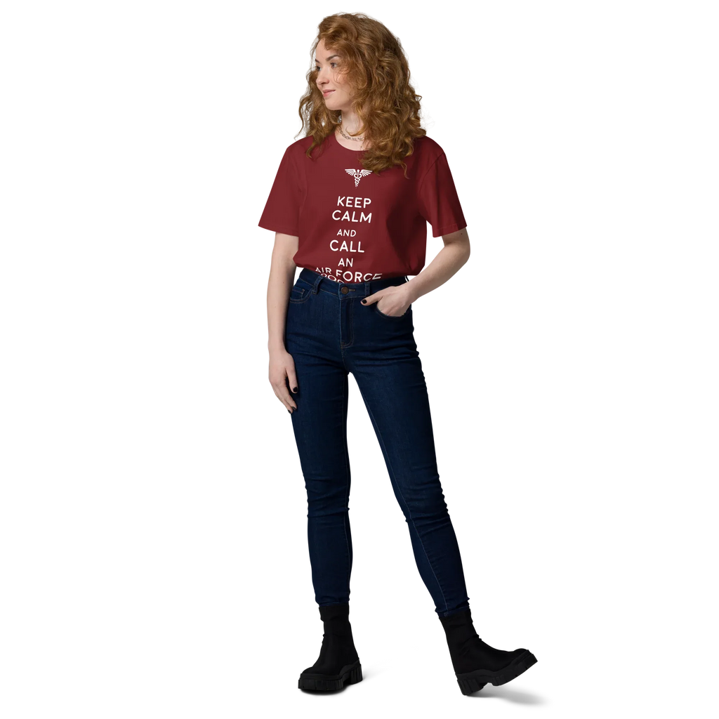 AIR FORCE DOCTOR unisex t-shirt - Printoo Shop - - Doctor, t-shirt, unisex, Unisex Organic Cotton T-Shirt | Stanley/Stella STTU169