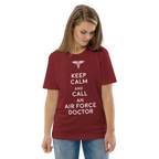 AIR FORCE DOCTOR unisex t-shirt - Printoo Shop - - Doctor, t-shirt, unisex, Unisex Organic Cotton T-Shirt | Stanley/Stella STTU169