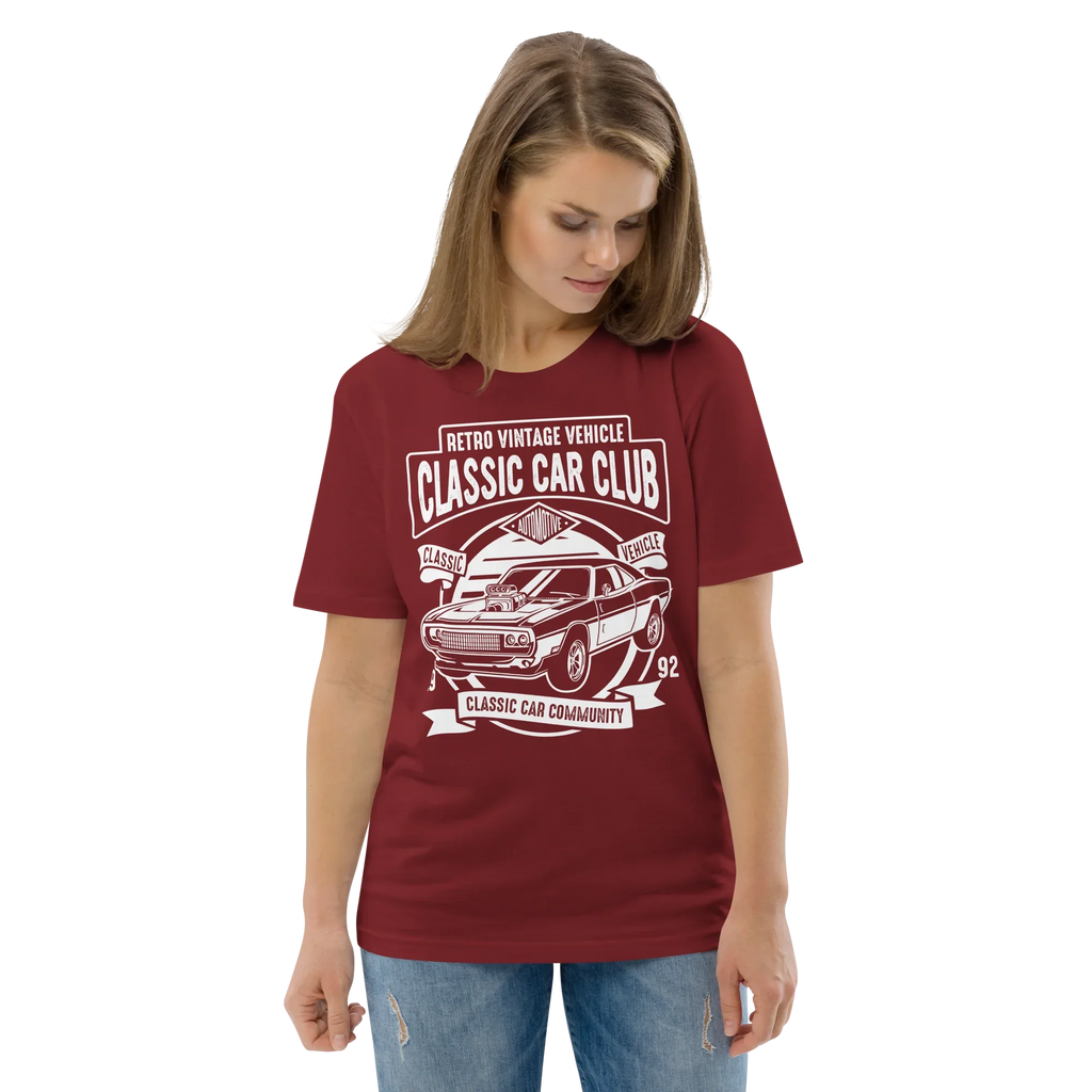 CLASSIC CAR CLUB unisex t-shirt - - - Printoo Shop