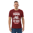 MY TRUCK & MY WIFE unisex t-shirt - - Cars & Trucks t-shirts - Printoo Shop