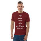 AIR FORCE DOCTOR unisex t-shirt - Printoo Shop - - Doctor, t-shirt, unisex, Unisex Organic Cotton T-Shirt | Stanley/Stella STTU169