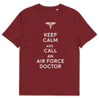 AIR FORCE DOCTOR unisex t-shirt - Printoo Shop - - Doctor, t-shirt, unisex, Unisex Organic Cotton T-Shirt | Stanley/Stella STTU169