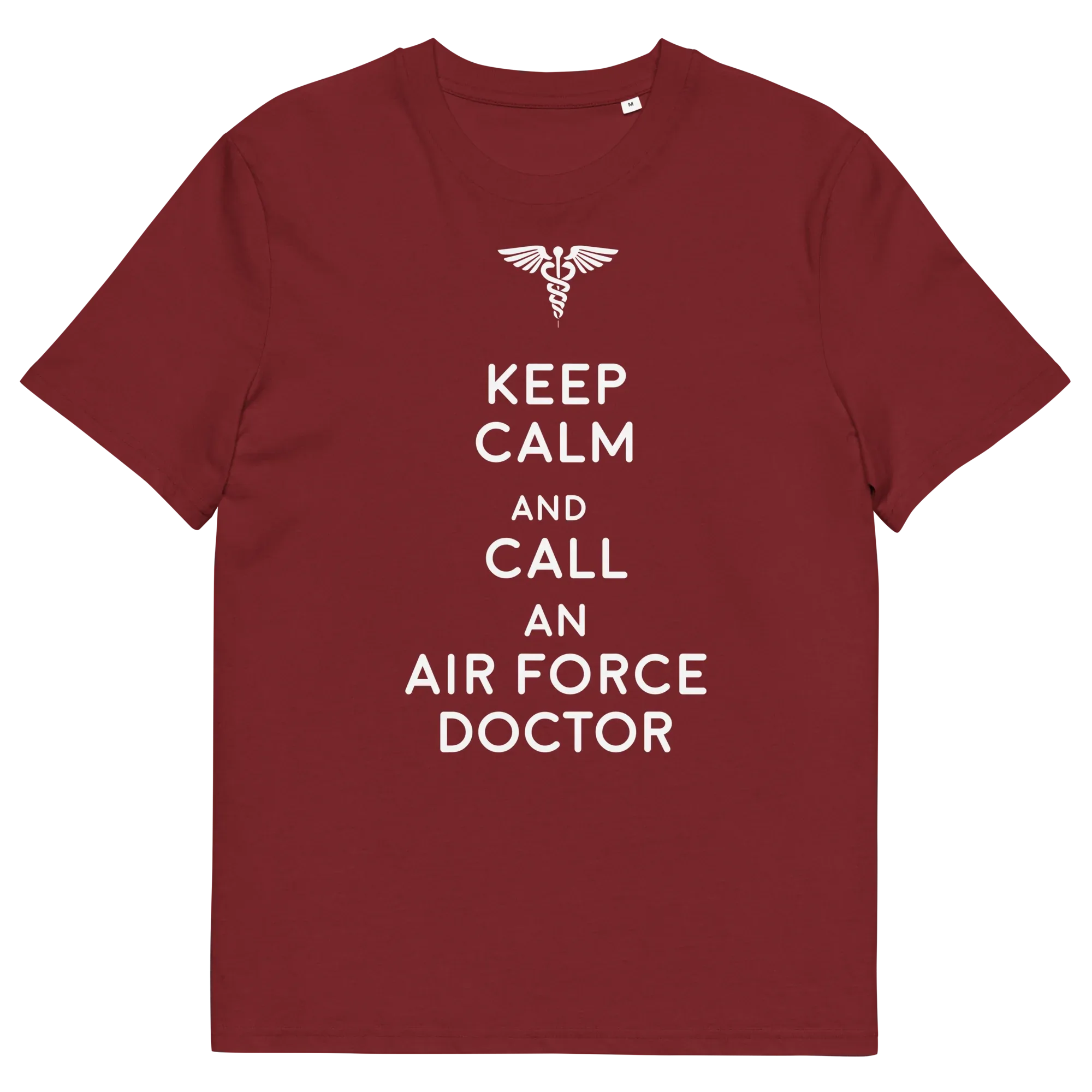 AIR FORCE DOCTOR unisex t-shirt - Printoo Shop - - Doctor, t-shirt, unisex, Unisex Organic Cotton T-Shirt | Stanley/Stella STTU169