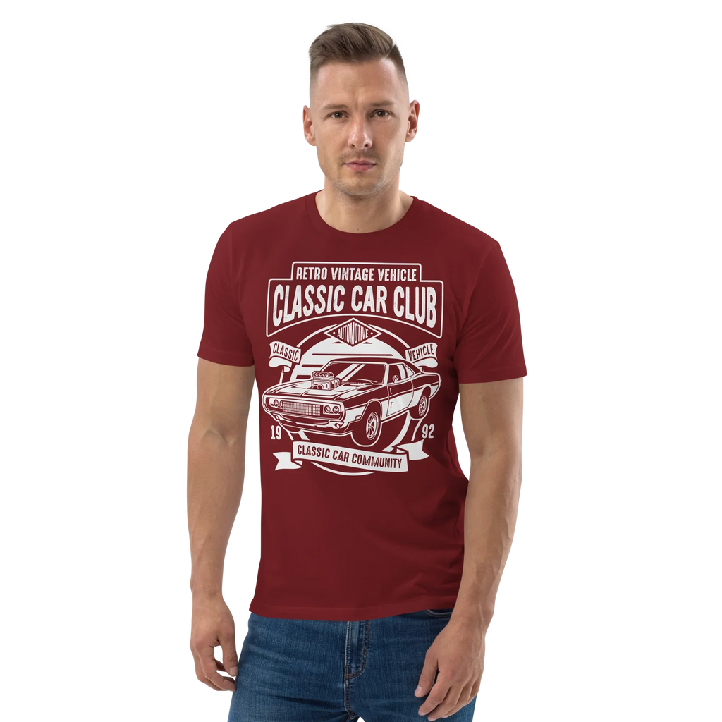 CLASSIC CAR CLUB unisex t-shirt - - - Printoo Shop