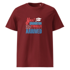FINALLY GRADUATED unisex t-shirt - - Graduation shirts - Printoo Shop