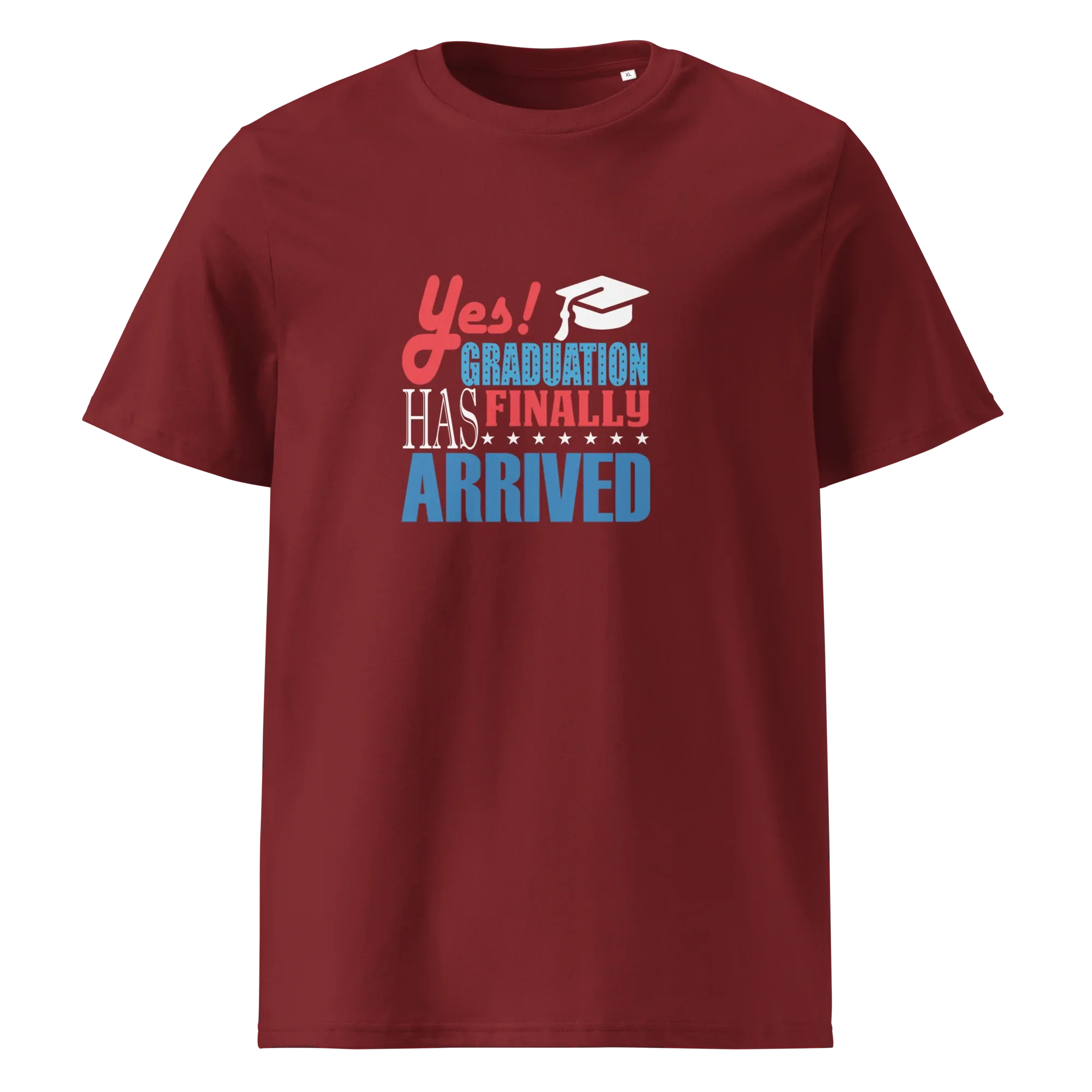 FINALLY GRADUATED unisex t-shirt - - Graduation shirts - Printoo Shop