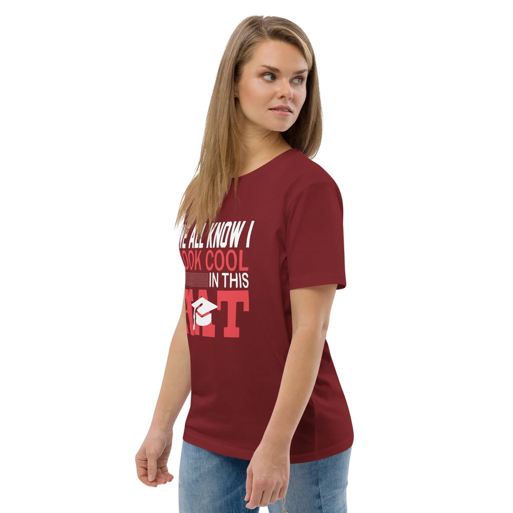 FUNNY COOL HAT unisex t-shirt - - Graduation shirts - Printoo Shop