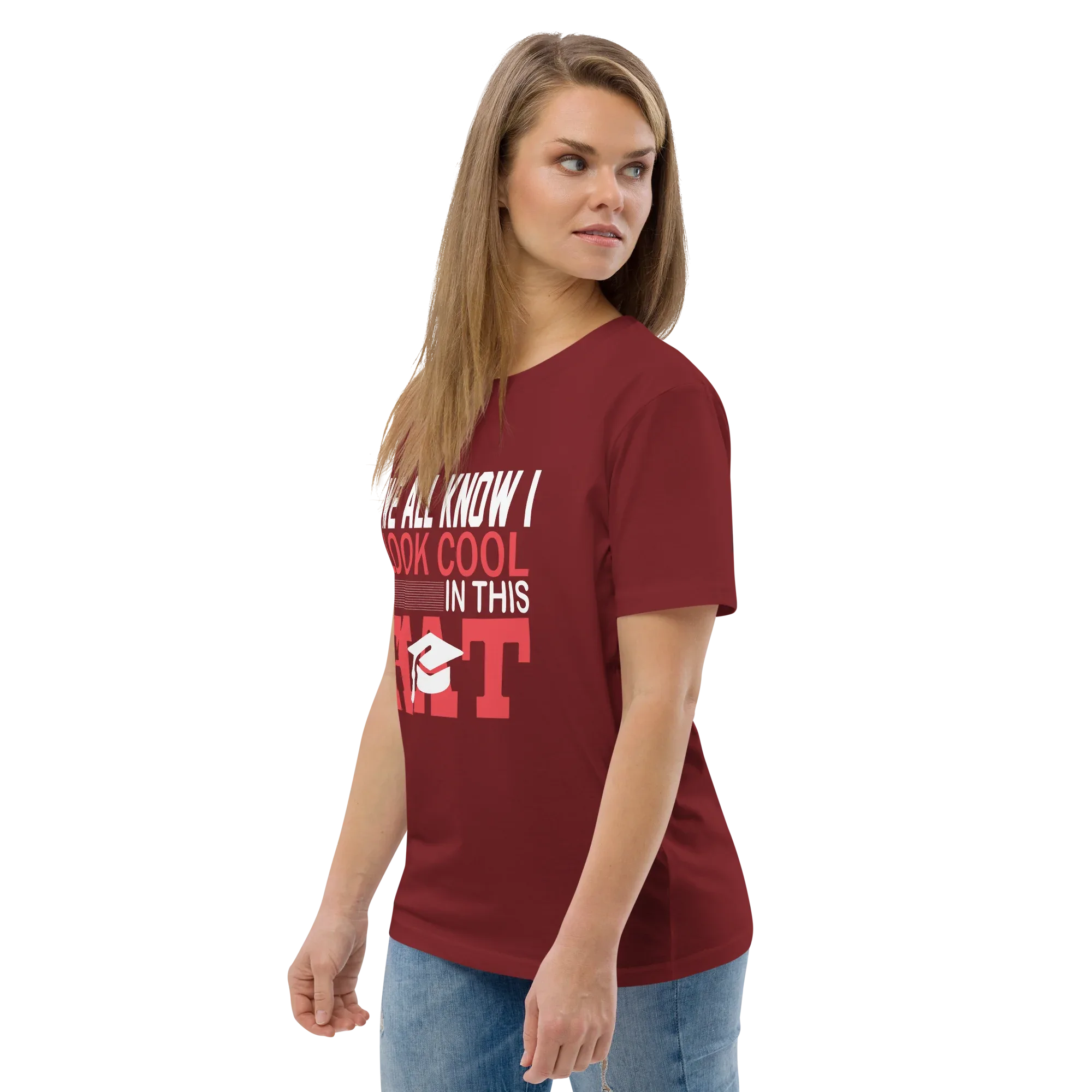 FUNNY COOL HAT unisex t-shirt - - Graduation shirts - Printoo Shop