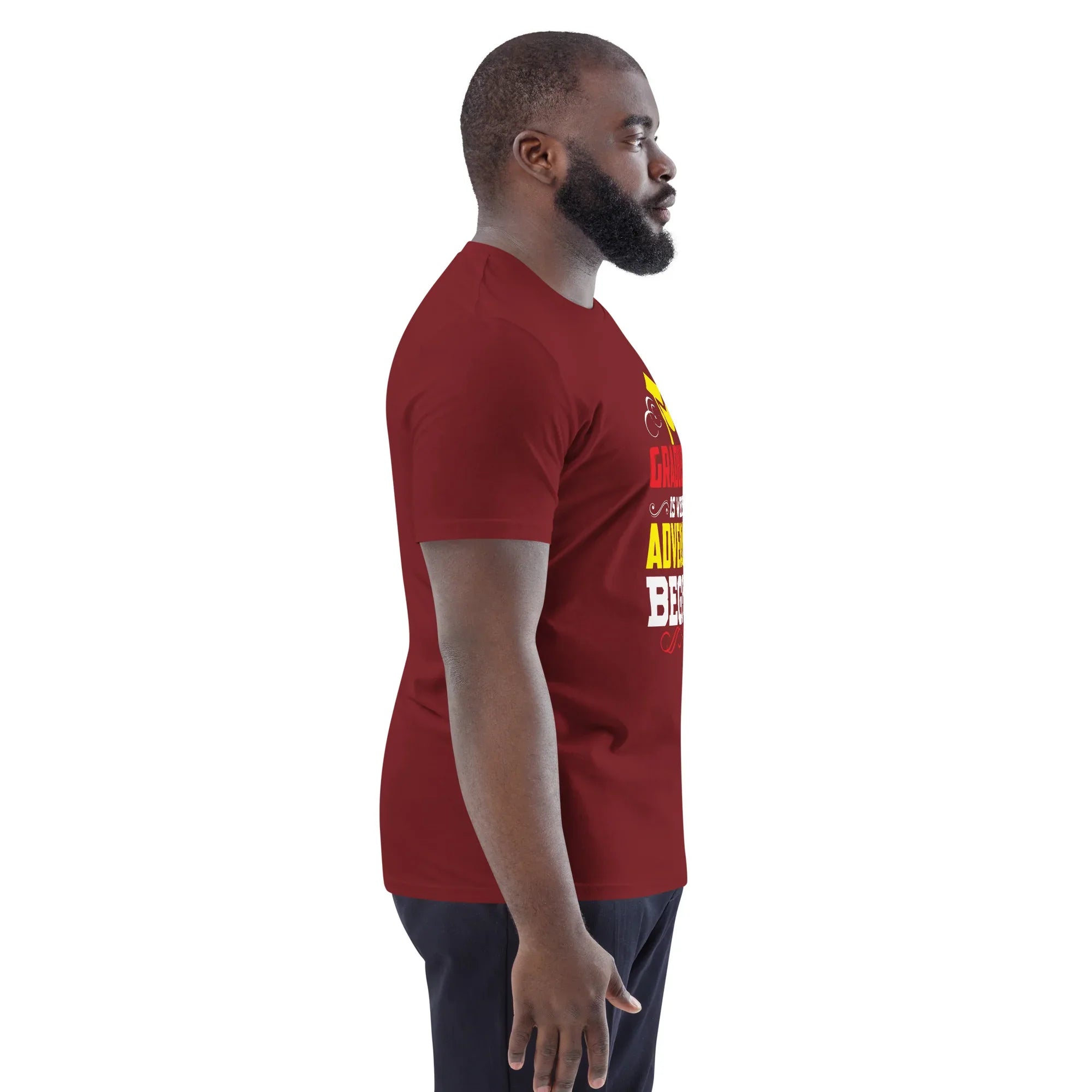 ADVENTURE BEGINS unisex t-shirt - - - Printoo Shop