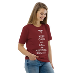 AIR FORCE DOCTOR unisex t-shirt - Printoo Shop - - Doctor, t-shirt, unisex, Unisex Organic Cotton T-Shirt | Stanley/Stella STTU169