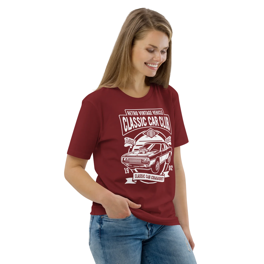 CLASSIC CAR CLUB unisex t-shirt - - - Printoo Shop