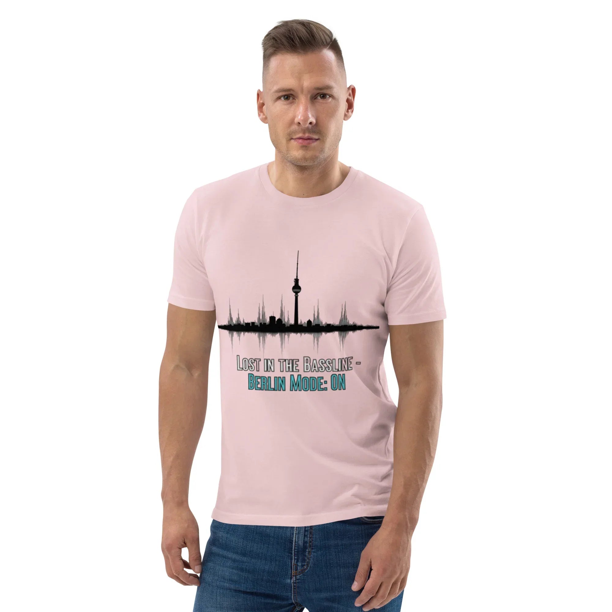 BERLIN - LOST IN THE BASSLINE unisex t-shirt - Printoo Shop - - City t-shirts, t-shirt, unisex, Unisex Organic Cotton T-Shirt | Stanley/Stella STTU169