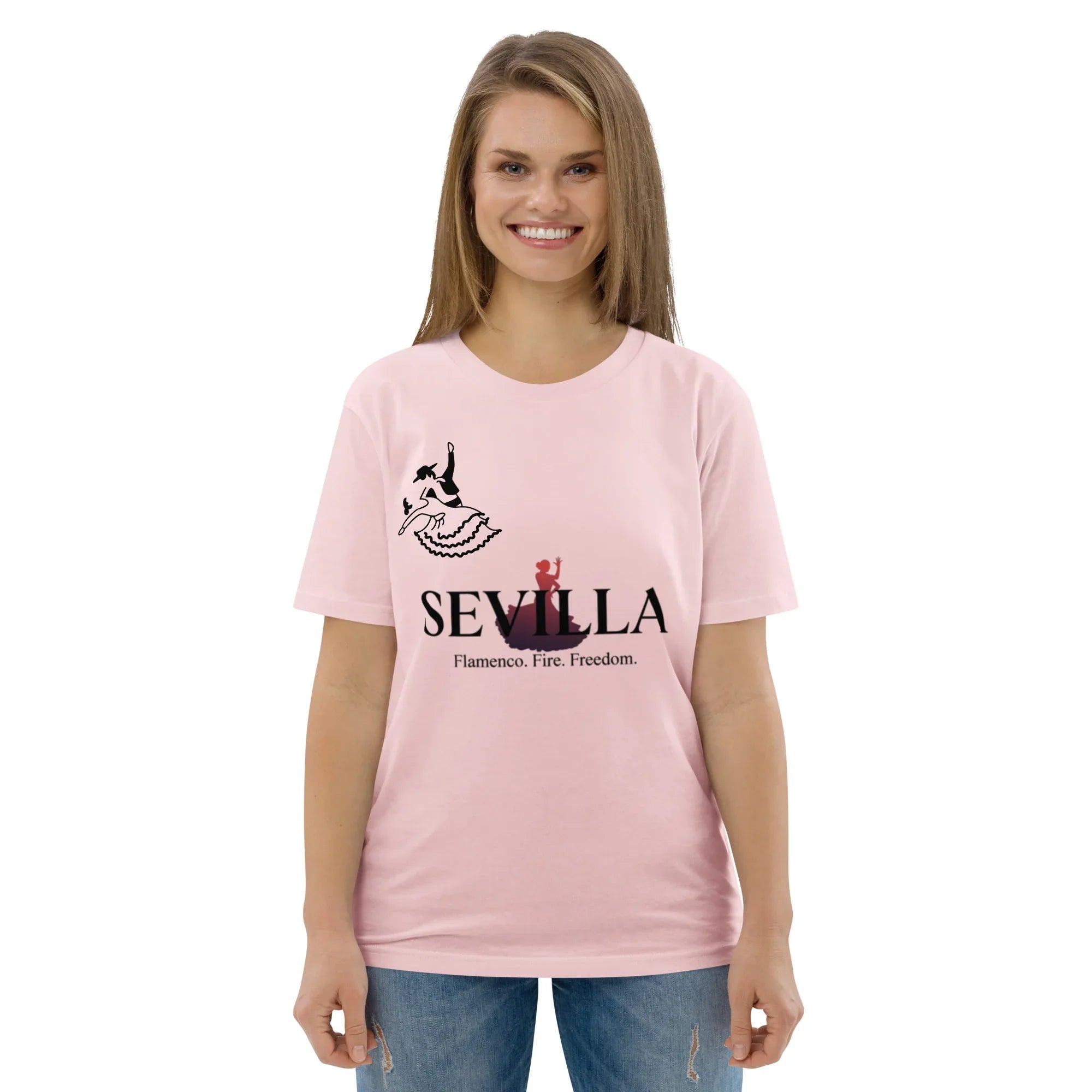 SEVILLA unisex t-shirt - Printoo Shop - - City t-shirts, t-shirt, unisex, Unisex Organic Cotton T-Shirt | Stanley/Stella STTU169