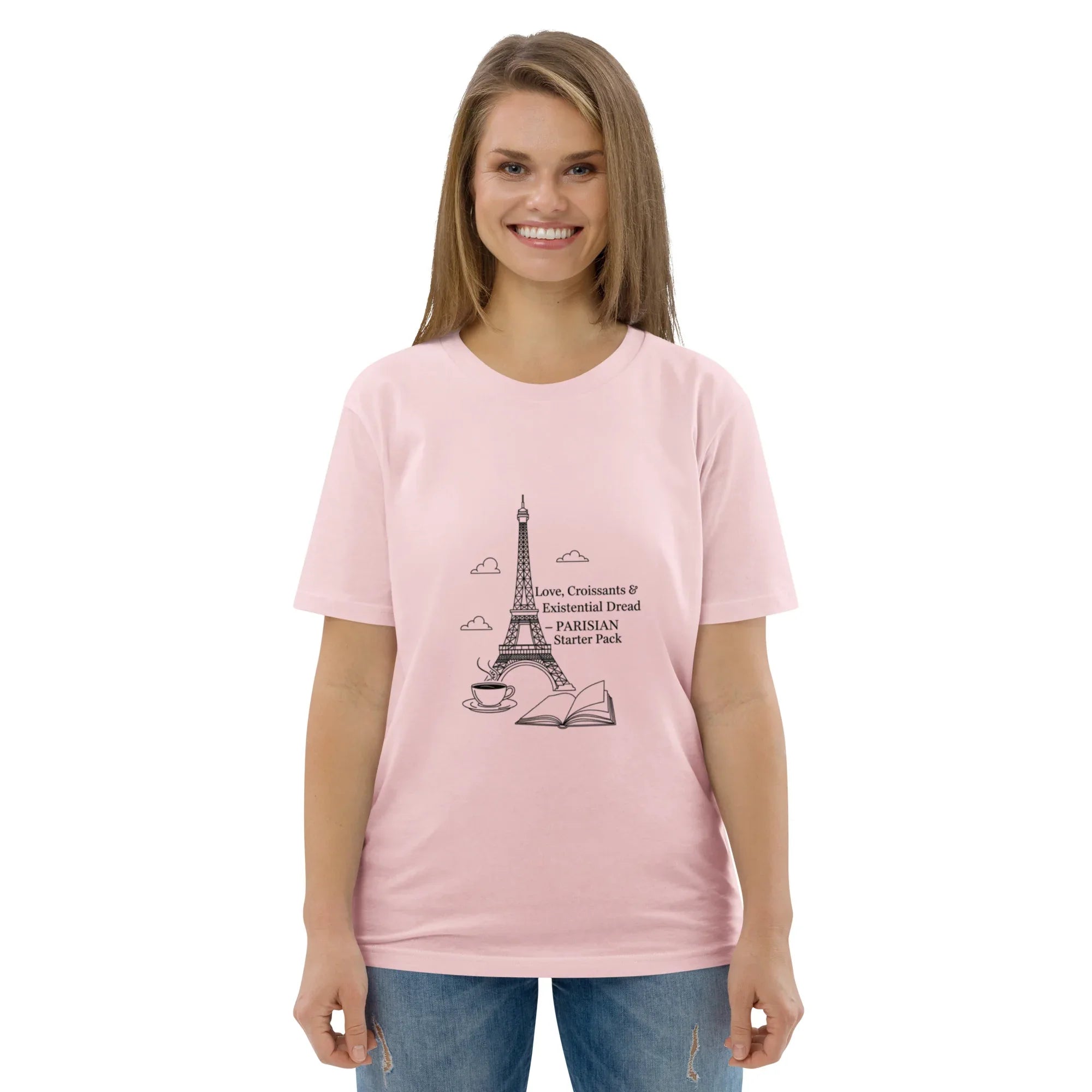 PARIS STARTER PACK unisex t-shirt - Printoo Shop - - City t-shirts, t-shirt, unisex, Unisex Organic Cotton T-Shirt | Stanley/Stella STTU169