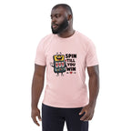 SPIN TILL YOU WIN unisex t-shirt - Printoo Shop - - gaming, t-shirt, unisex, Unisex Organic Cotton T-Shirt | Stanley/Stella STTU169