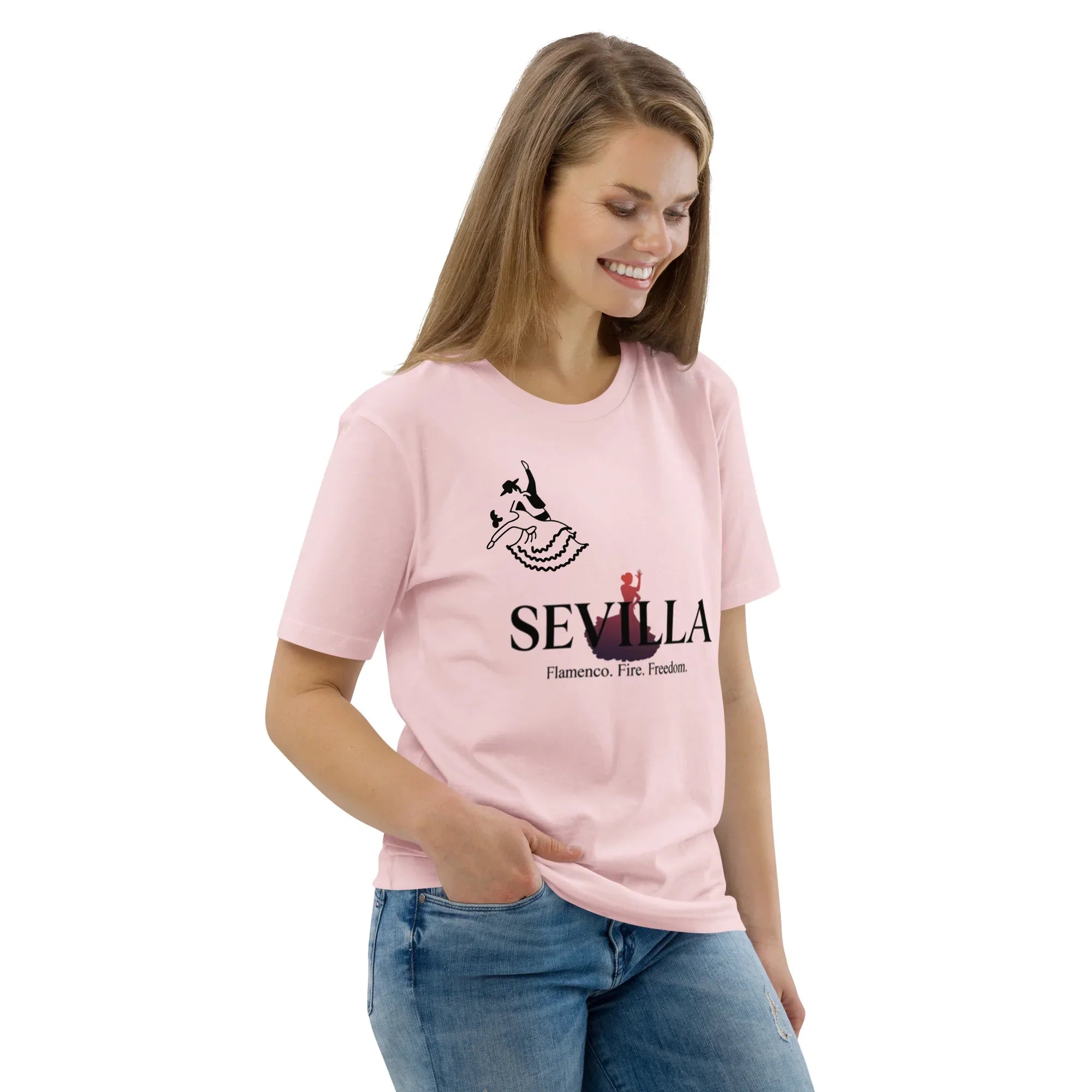 SEVILLA unisex t-shirt - Printoo Shop - - City t-shirts, t-shirt, unisex, Unisex Organic Cotton T-Shirt | Stanley/Stella STTU169