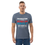 ADULTING BEGINS unisex t-shirt - - - Printoo Shop