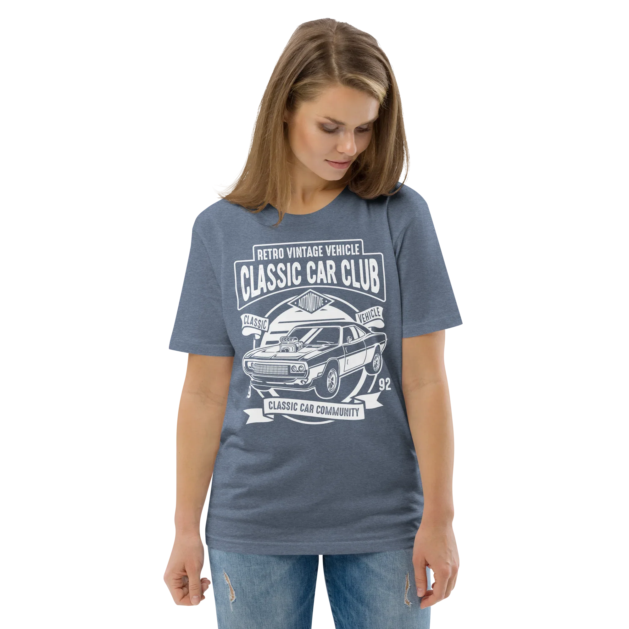 CLASSIC CAR CLUB unisex t-shirt - - - Printoo Shop