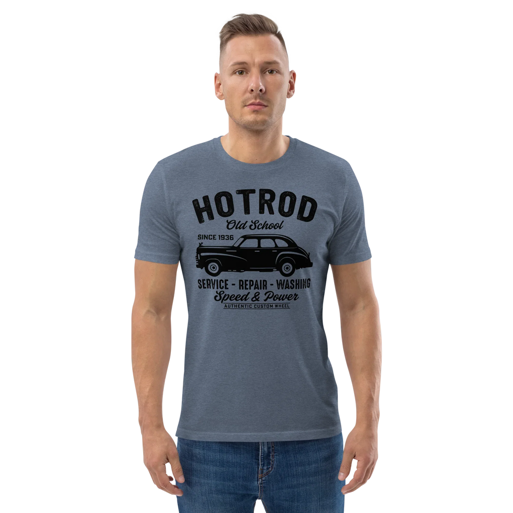 HOTROD OLD SCHOOL unisex t-shirt - - Cars & Trucks t-shirts - Printoo Shop