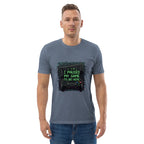 I PAUSED MY GAME TO BE HERE unisex t-shirt - Printoo Shop - - gaming, t-shirt, unisex, Unisex Organic Cotton T-Shirt | Stanley/Stella STTU169