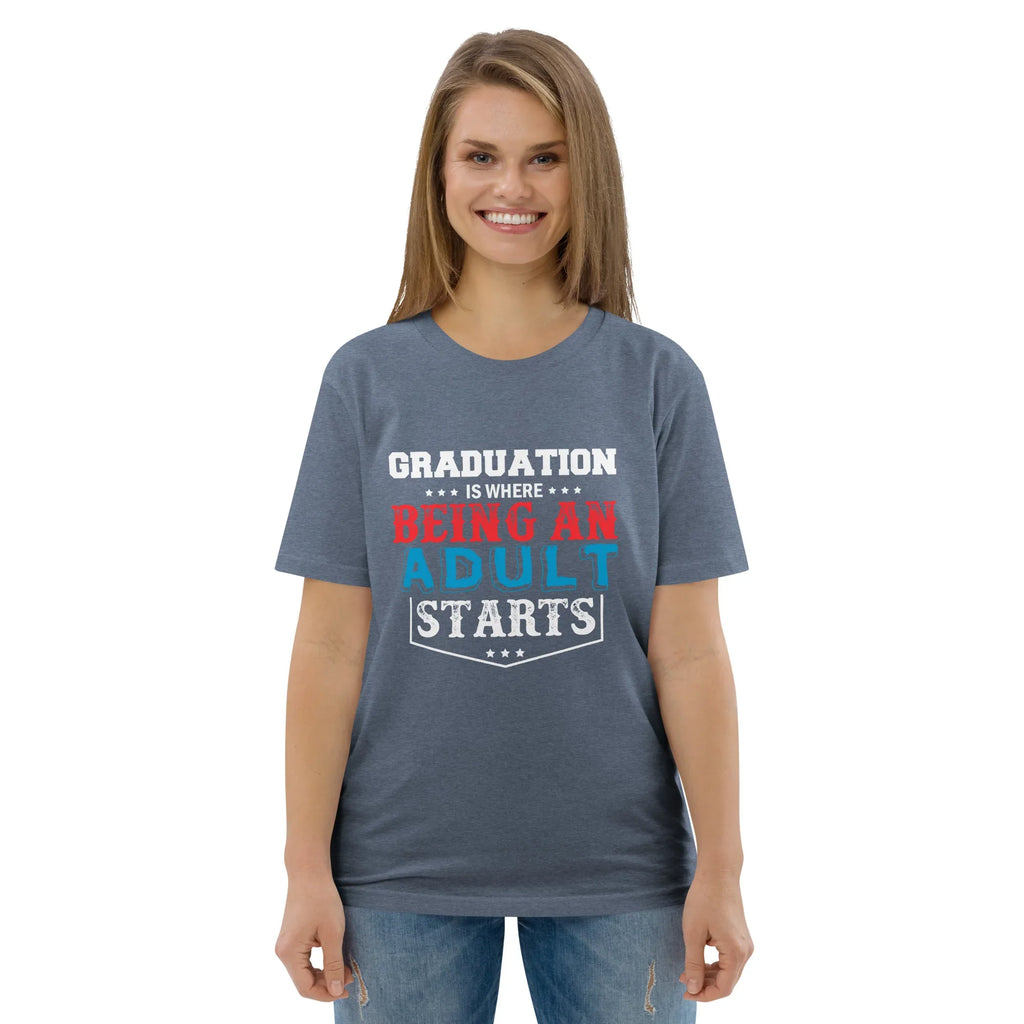 ADULTING BEGINS unisex t-shirt - - - Printoo Shop