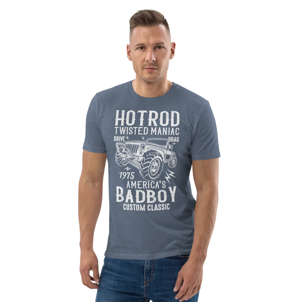 HOTROD BADBOY unisex t-shirt - - - Printoo Shop