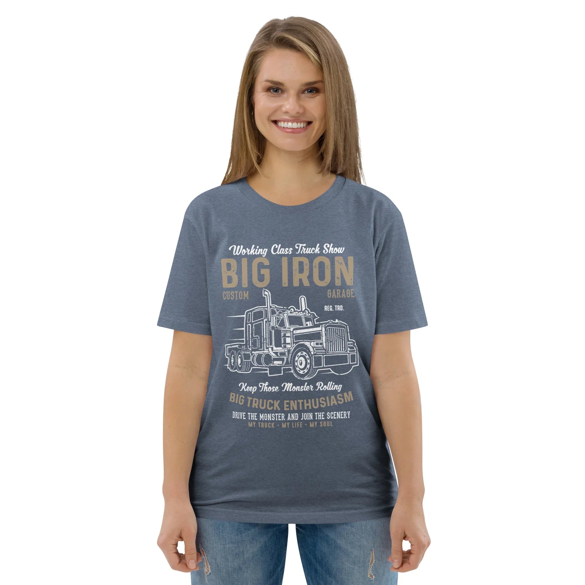 WORKING CLASS BIG IRON unisex t-shirt - - Cars & Trucks t-shirts - Printoo Shop