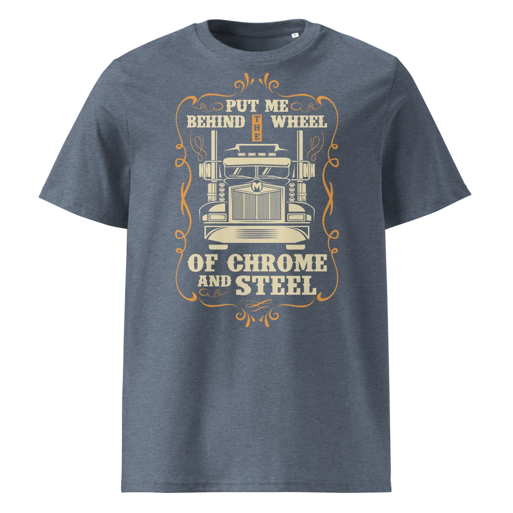 BEHIND THE WHEEL unisex t-shirt - - - Printoo Shop