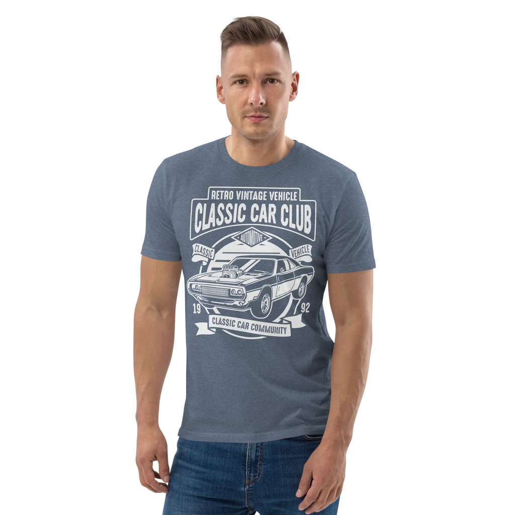 CLASSIC CAR CLUB unisex t-shirt - - - Printoo Shop