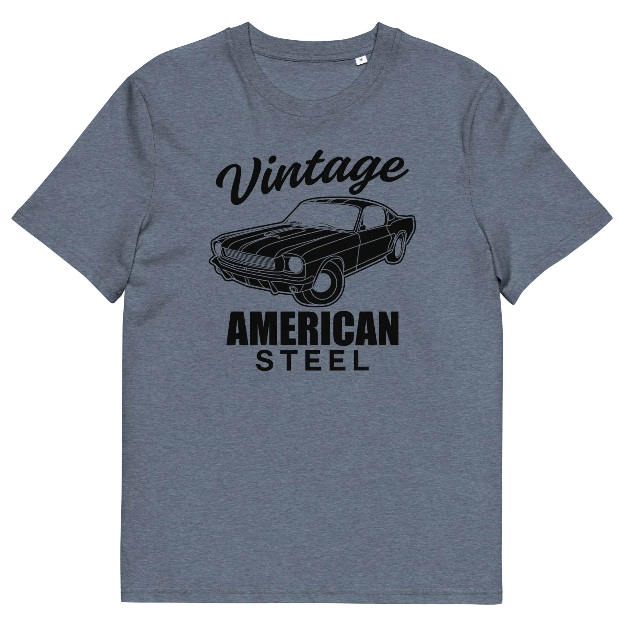 VINTAGE AMERICAN STEEL unisex t-shirt - - Cars & Trucks t-shirts - Printoo Shop