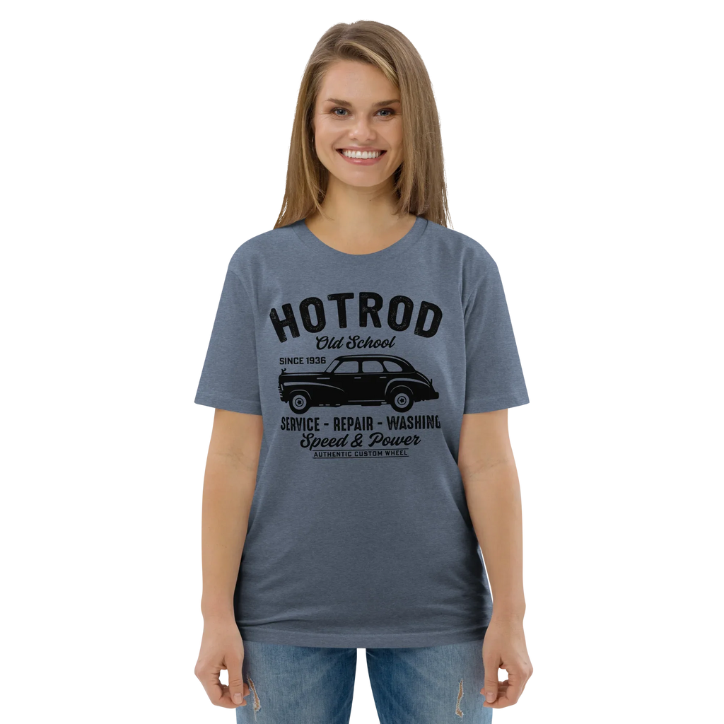 HOTROD OLD SCHOOL unisex t-shirt - - Cars & Trucks t-shirts - Printoo Shop