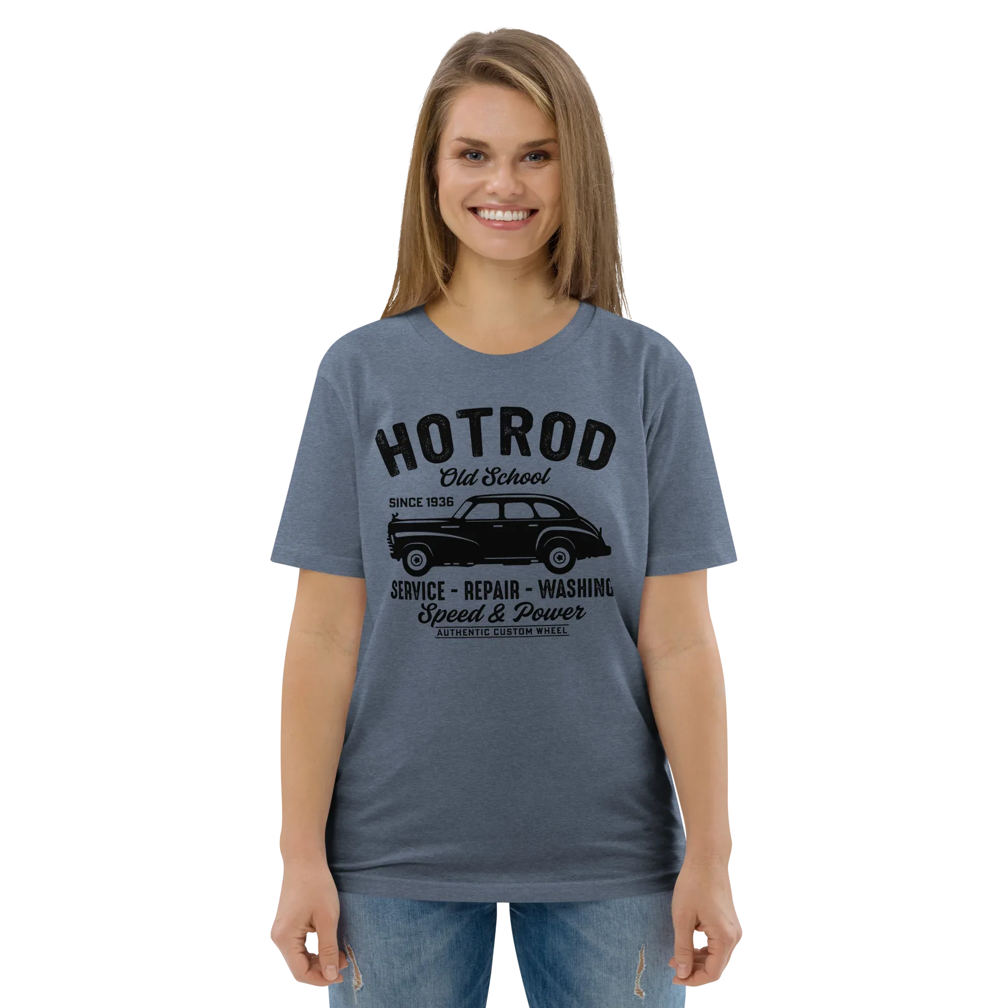 HOTROD OLD SCHOOL unisex t-shirt - - Cars & Trucks t-shirts - Printoo Shop