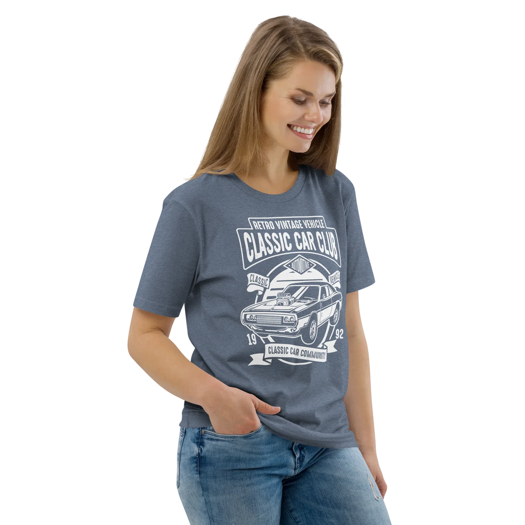CLASSIC CAR CLUB unisex t-shirt - - - Printoo Shop