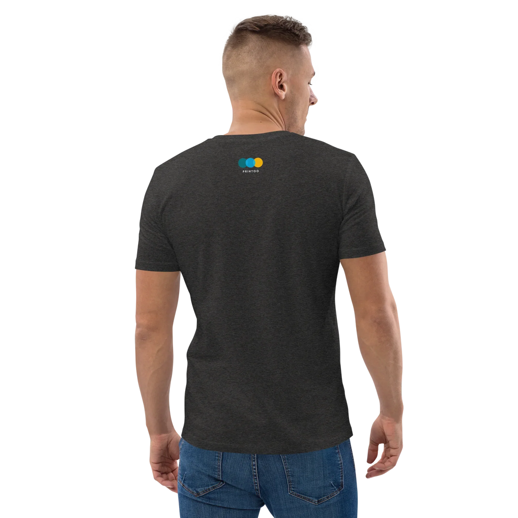 OLDMAN WITH A CLASSIC CAR unisex t-shirt - - - Printoo Shop