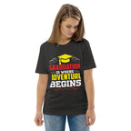 ADVENTURE BEGINS unisex t-shirt - - - Printoo Shop
