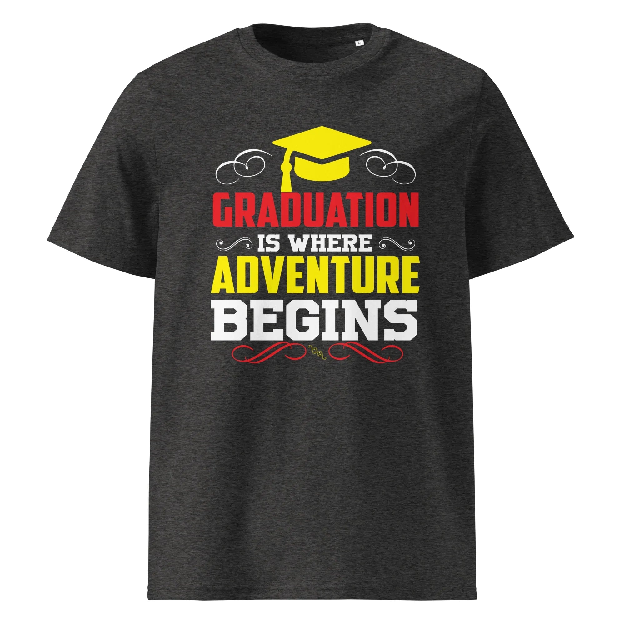 ADVENTURE BEGINS unisex t-shirt - - - Printoo Shop