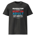 ADULTING BEGINS unisex t-shirt - - - Printoo Shop
