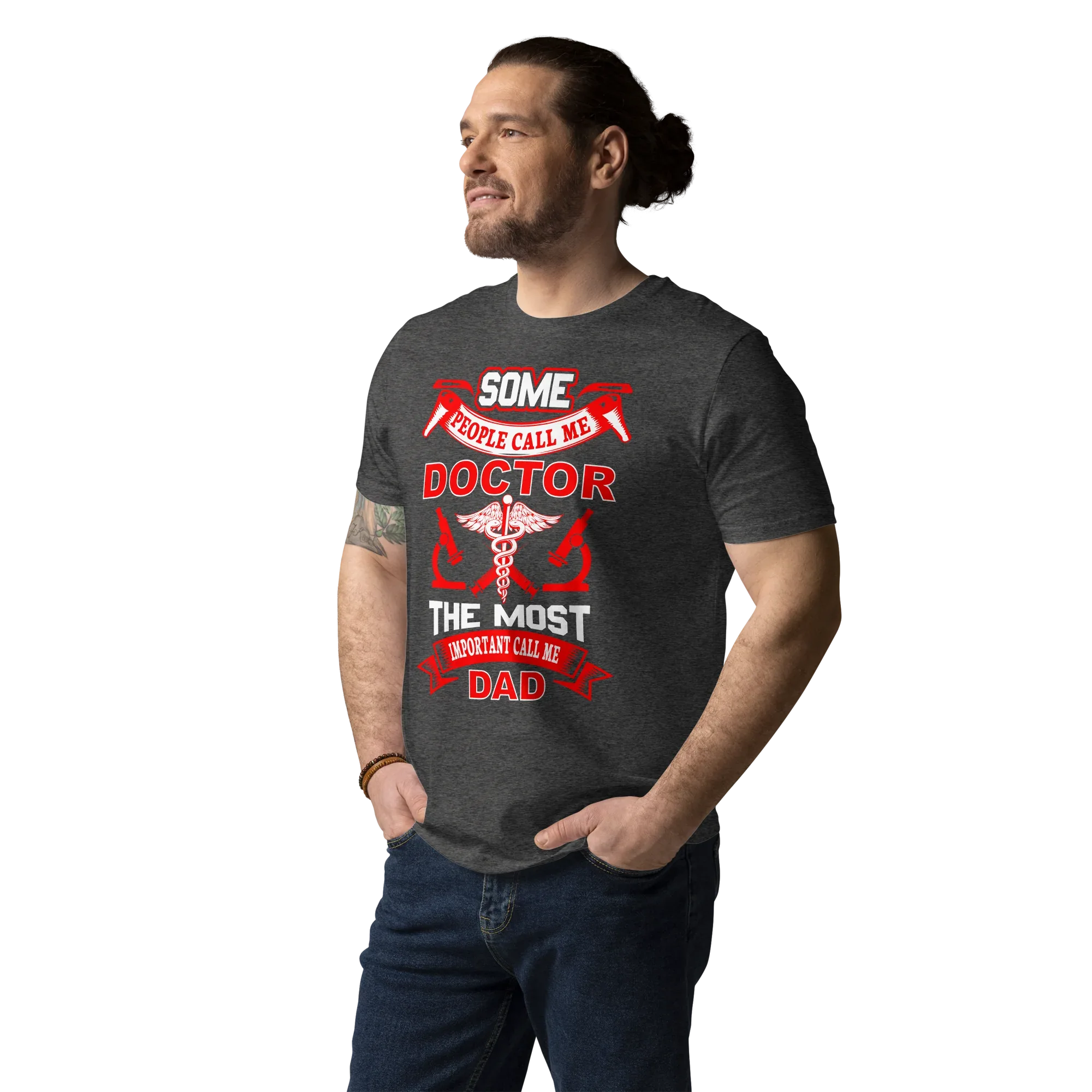 DOCTOR & DAD unisex t-shirt - - Doctor t-shirts - Printoo Shop