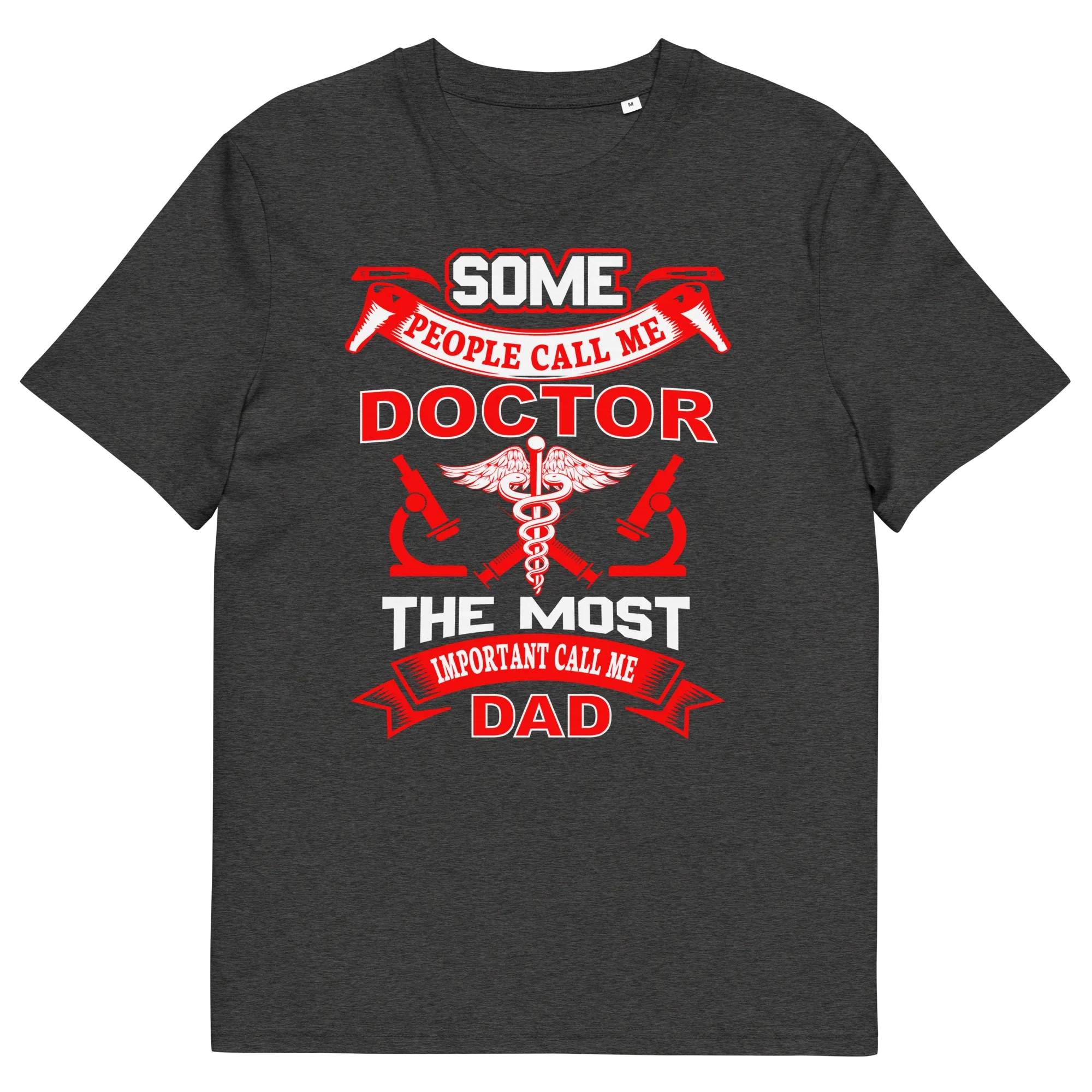 DOCTOR & DAD unisex t-shirt - Printoo Shop - - Doctor, t-shirt, unisex, Unisex Organic Cotton T-Shirt | Stanley/Stella STTU169