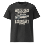 AMERICA'S HIGHWAY unisex t-shirt - Printoo Shop - - cars, t-shirt, unisex, Unisex Organic Cotton T-Shirt | Stanley/Stella STTU169