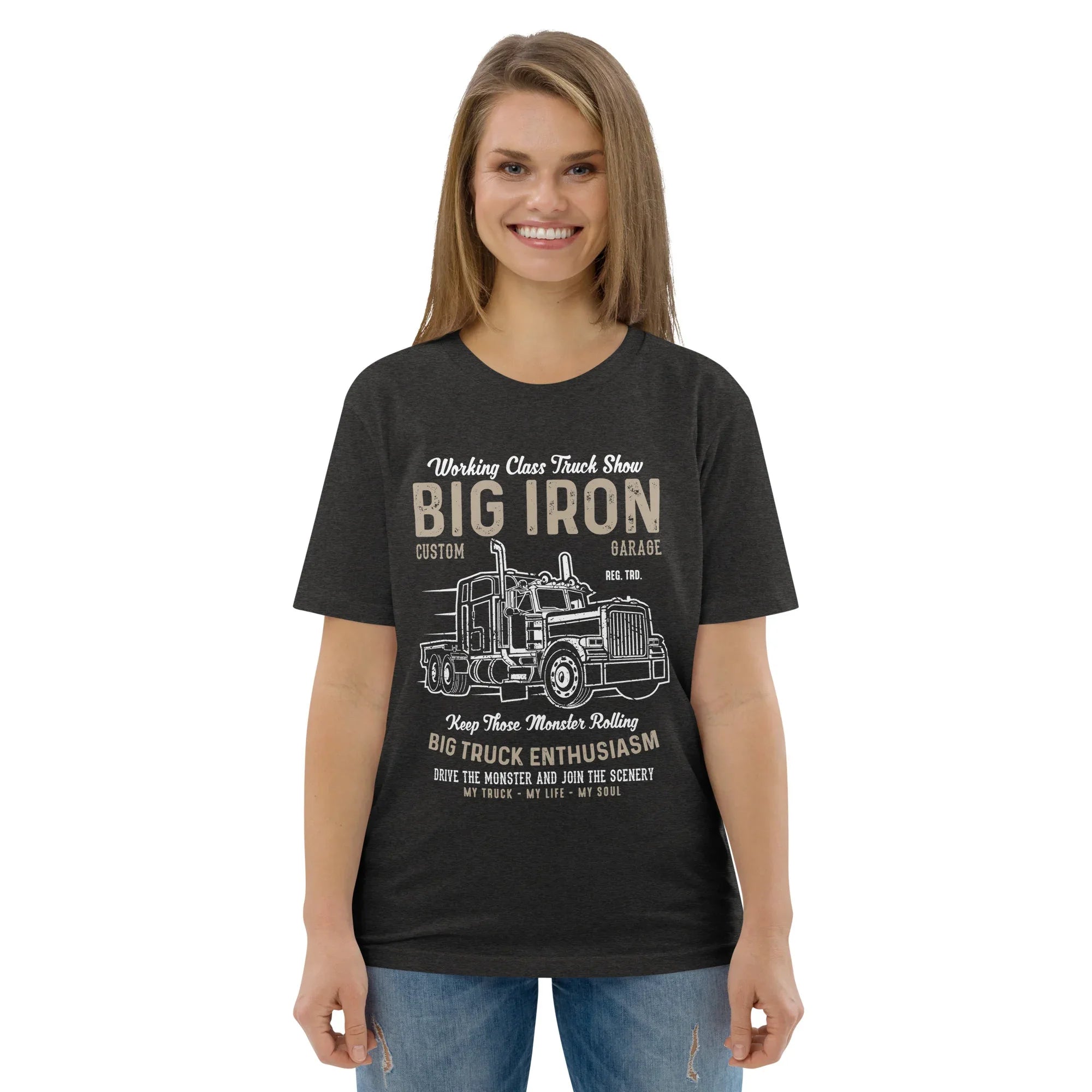 WORKING CLASS BIG IRON unisex t-shirt - - Cars & Trucks t-shirts - Printoo Shop