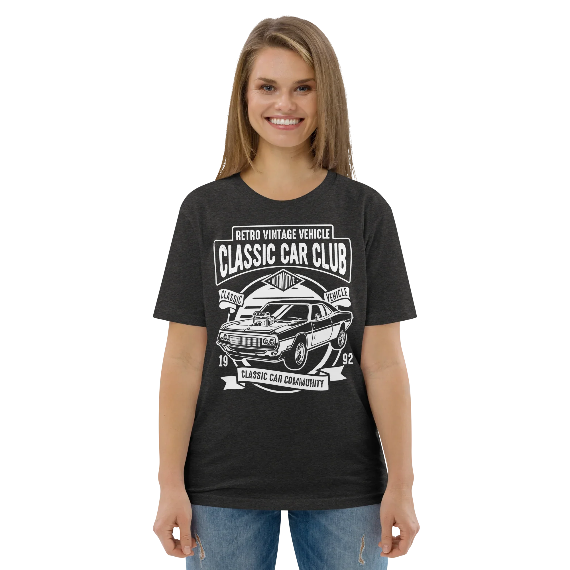 CLASSIC CAR CLUB unisex t-shirt - - - Printoo Shop